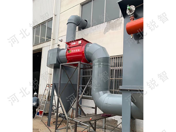 隔爆翻板閥安裝